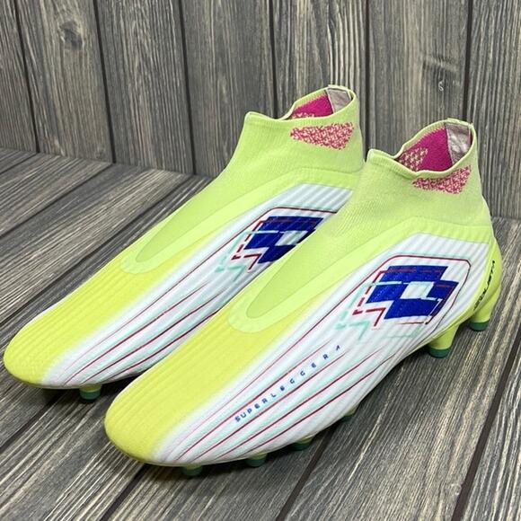 Lotto Solista 100 Gravity VIII FG Unisex Soccer Futbol Cleats M10.5‎ W12 220556 main image 5